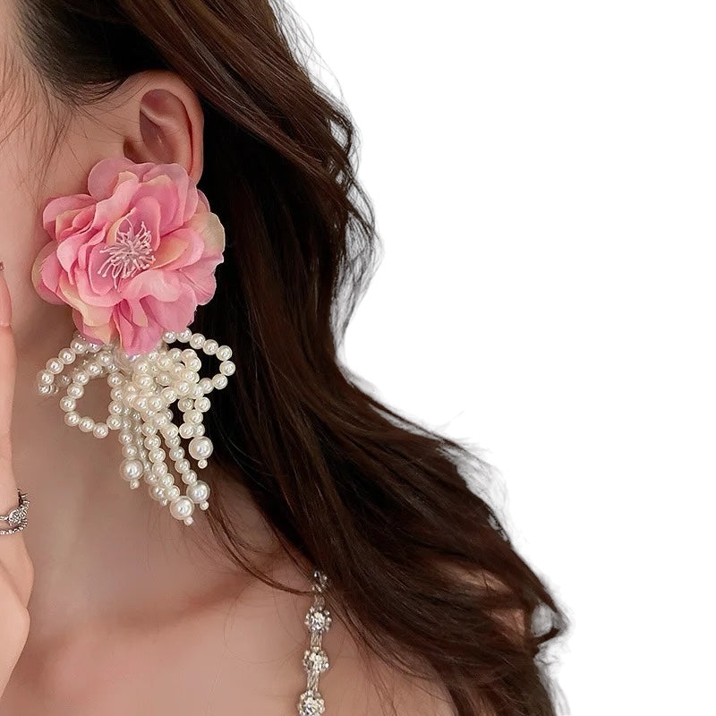 Flor Pearl earrings