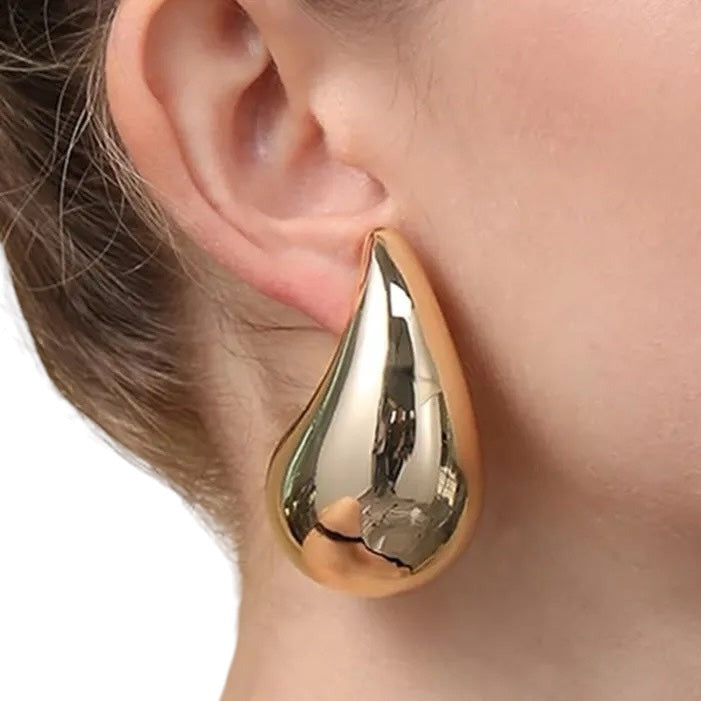 Gloria large Chunky Drop Earrings